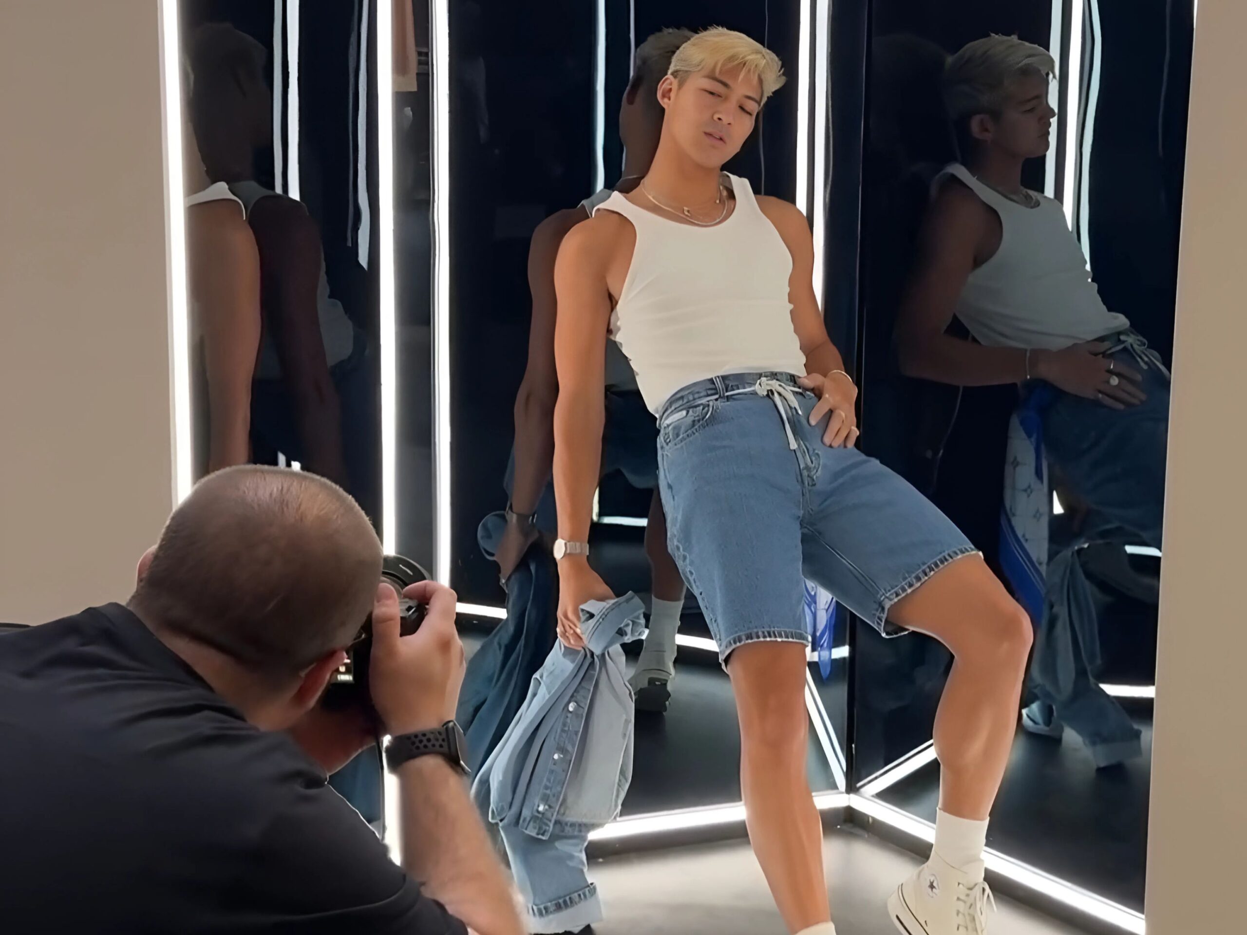 My Calvin Klein Photo-Popup Moment